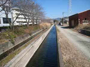 写真:隣接施設(瀬戸川左岸幹線)
