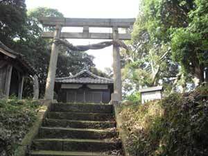 写真:井成神社(井成山頂)