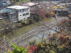写真:奥山公園より池を望む