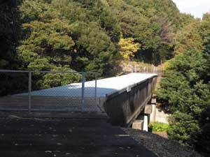 写真:水路状況2(手前・下流側)