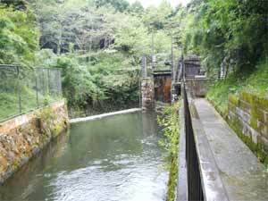 写真:隧道出口からの風景