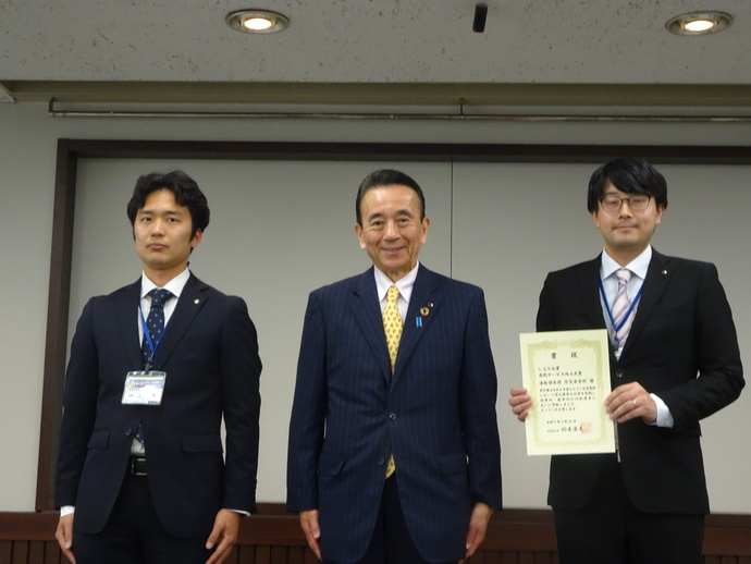 写真:表彰式