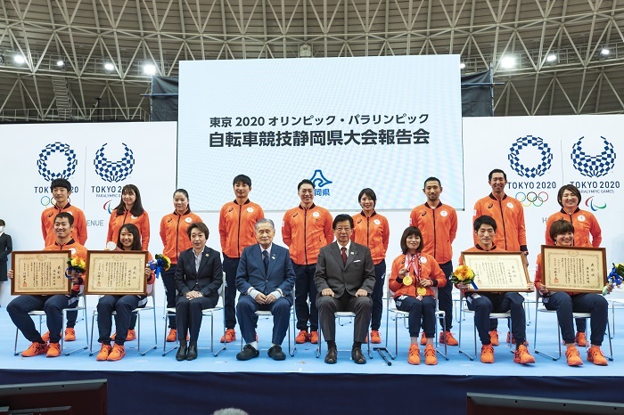 写真：自転車競技静岡県大会報告会