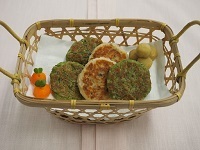 写真:ミルク豆腐のお焼き
