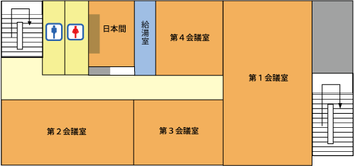 イラスト： 2階の図