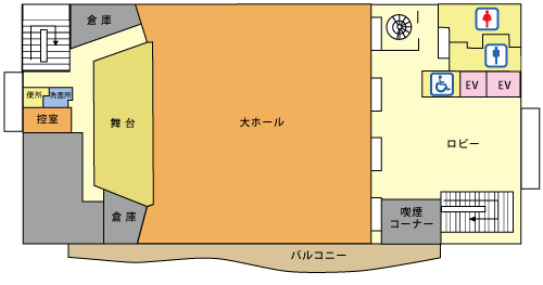 イラスト：6階平面図