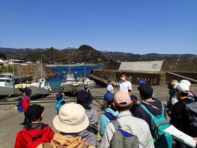 写真：漁業体験の様子1