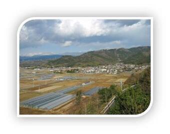 写真:奈古谷地区全景