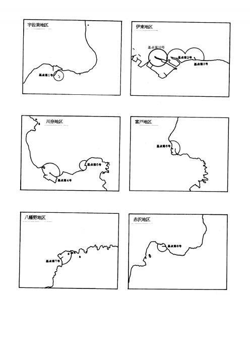 地図：いか類採捕禁止の図（R3年度改訂）