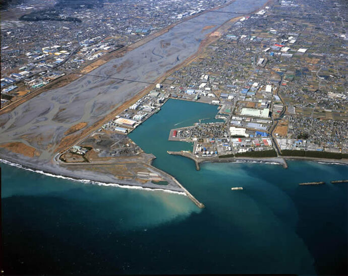 写真：大井川港