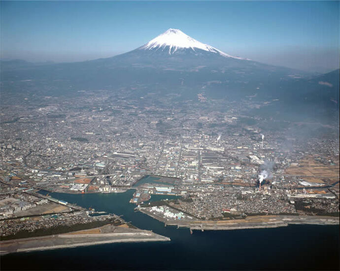 写真:田子の浦港