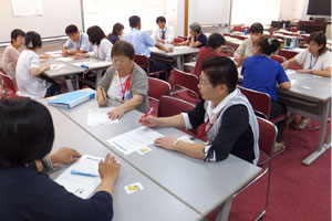 写真:伊豆市生きいきプラザ 養成研修会の様子