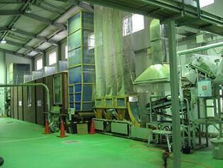 写真:てん茶工場
