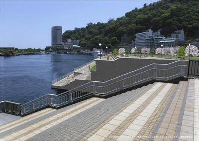 写真:渚4工区完成予想図