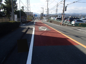 画像:道路の様子その1