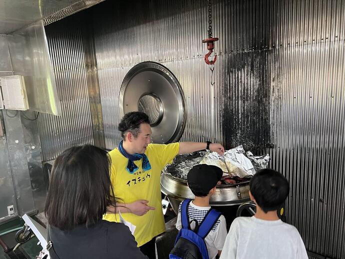 小学生職場体験講座(食品加工現場見学)