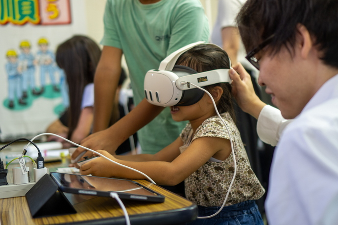 小学生職場体験講座(VR体験)