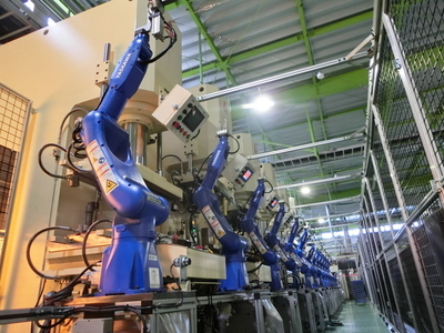 写真:工場内の様子