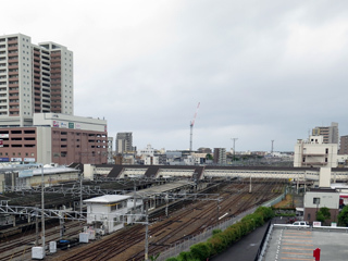 写真:沼津駅の通路