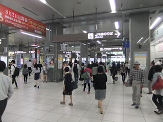 写真:イメージ(静岡駅南北自由通路)