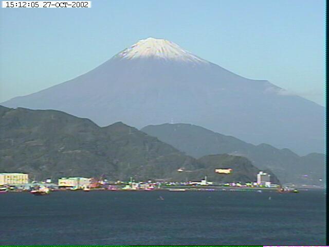 写真：清水から望む富士山