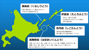イラスト:北方4島画像