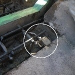 写真：橋梁用埋設型排水桝