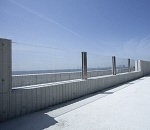 写真：景観配慮型防潮壁「シーウォール」