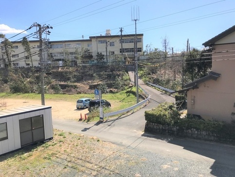 大知波市道の整備後の写真