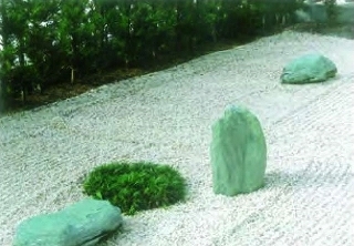 枯山水の石庭