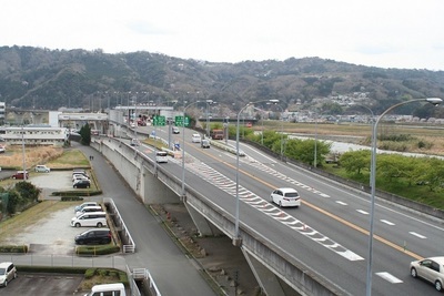 写真:修善寺道路(大仁南IC)