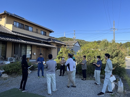 写真:牧之原市生産者訪問の様子