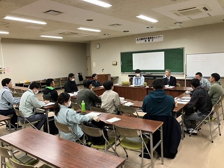 写真:閉講式の様子