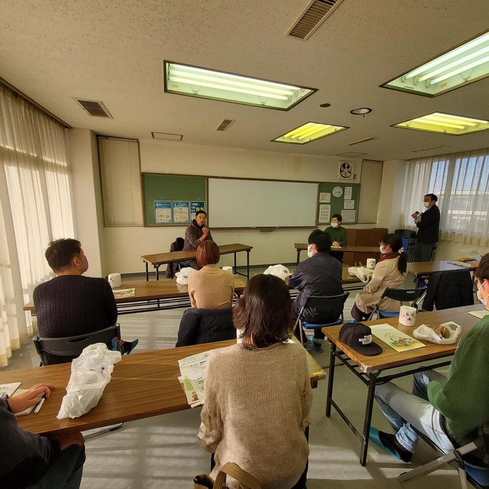 移住体験ツアーの様子