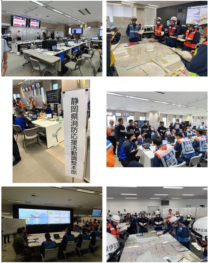 図上訓練実施状況
