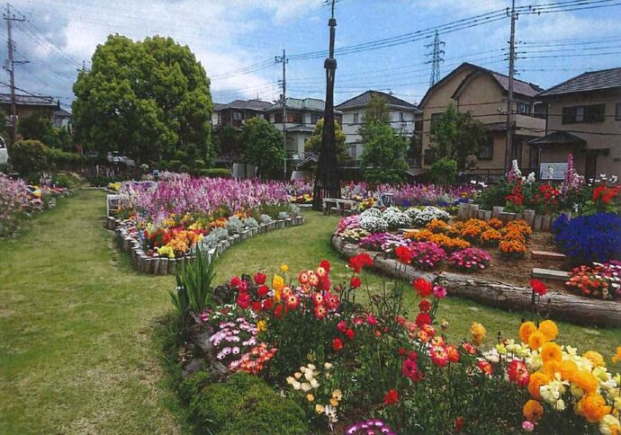 最優秀賞:三島市東大場花の会作品