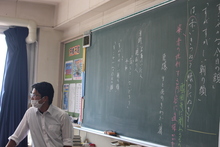 写真:生徒の「みずから」を引き出したいと考えています