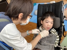 写真:「吸引しますよ。」