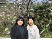 写真:今年度より本校は自立活動教諭が2名となりました (筆者:右)