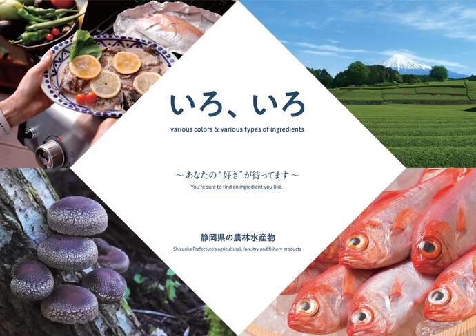 静岡県の農林水産業パンフレット
