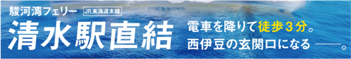 駿河湾フェリー清水駅直結