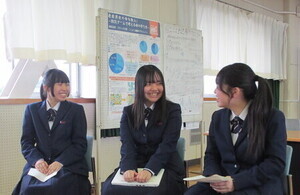 インタビューの様子