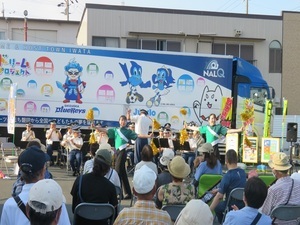 写真:特殊詐欺被害防止に関するイベントの様子