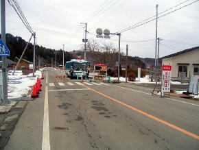 写真：警戒活動1