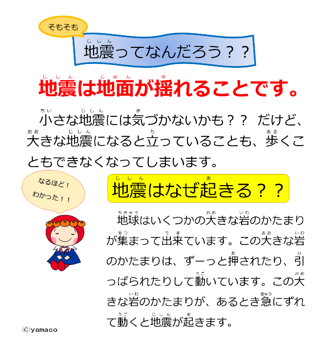 テキスト：そもそも地震ってなんだろう