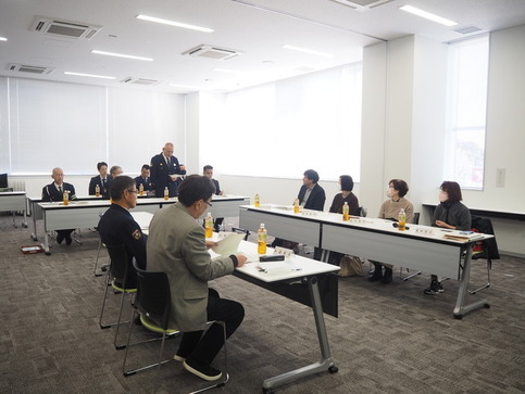 写真：湖西警察署協議会の様子