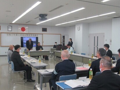 写真：島田警察署協議会開催時の様子