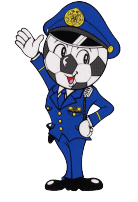 イラスト:男性警察官