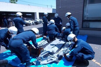 写真：災害に備えて