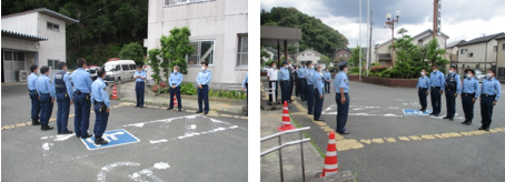 写真：令和5年5月25日（木曜日）サミット警備出動職員の帰還